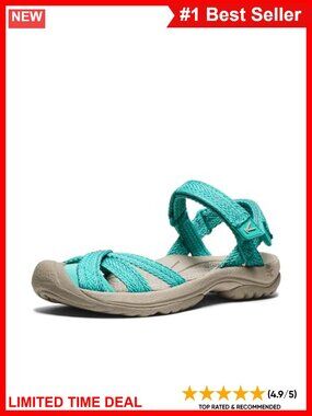KEEN Bali Strap Athletic Sandals Closed Toe Water Shoe